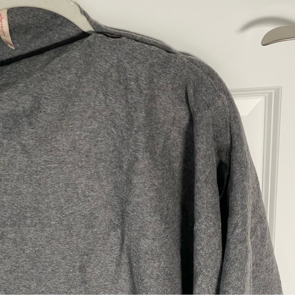 New! Red Envelope 100% cashmere Poncho dark gray nwot 47127 - Picture 4 of 16